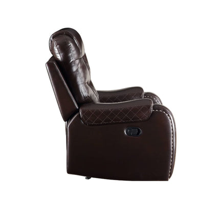 ACME 55415 Braylon Motion Sofa, Brown PU