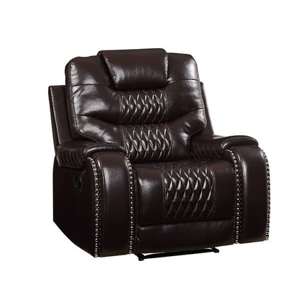 ACME 55417 Braylon Recliner (Motion), Brown PU