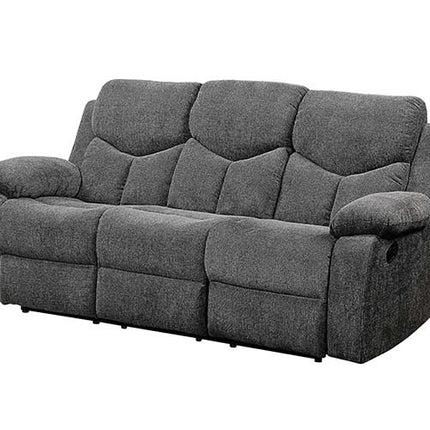 ACME 55440 Kalen Motion Sofa, Gray Chenille