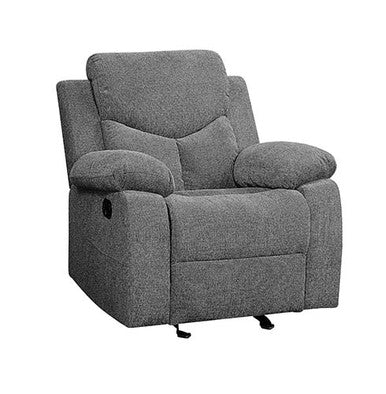 ACME 55442 Kalen Glider Recliner, Gray Chenille ACME Furniture