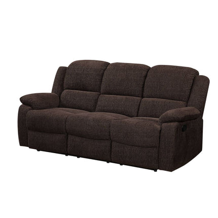 ACME 55445 Madden Motion Sofa, Brown Chenille