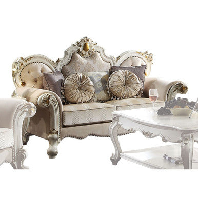 ACME 55461 Picardy Loveseat with 5 Pillows ACME Furniture