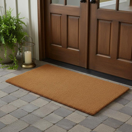 48" X 72" Brown Coir Outdoor Door Mat HomeRoots