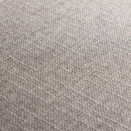 Gray and Brown Upholstery Dining Arm Chair