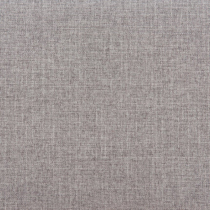 Gray Upholstery Open Back Dining Arm Chair