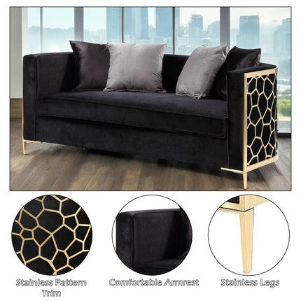 ACME 55666 Fergal Loveseat  1