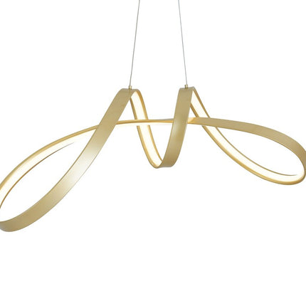 Gold Metal LED Dimmable Smart Enabled Chandelier HomeRoots