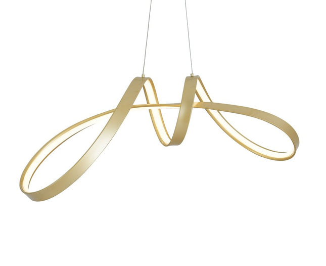 Gold Metal LED Dimmable Smart Enabled Chandelier HomeRoots