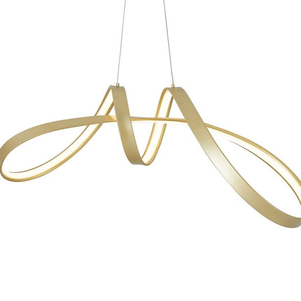 Gold Metal LED Dimmable Smart Enabled Chandelier HomeRoots