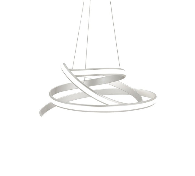 Silver Metal LED Dimmable Smart Enabled Chandelier HomeRoots