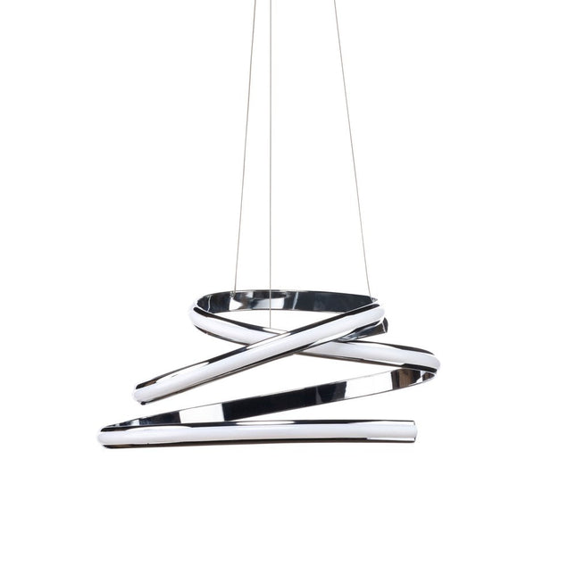 Silver Metal LED Dimmable Chandelier HomeRoots