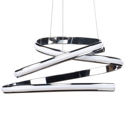 Silver Metal LED Dimmable Chandelier HomeRoots
