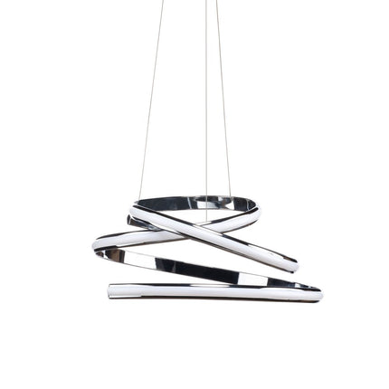 Silver Metal LED Dimmable Chandelier HomeRoots