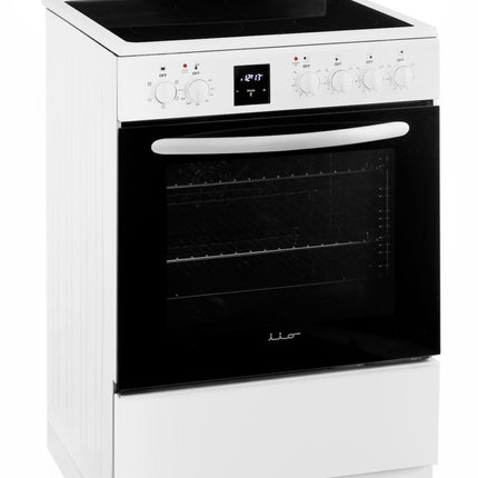 iio Professional Series Electric 4 Burner Stovetop And Oven Range - 24 Inch Plaza Home Decor