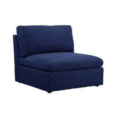ACME 56035 Crosby Modular - Armless Chair, Blue Fabric ACME Furniture