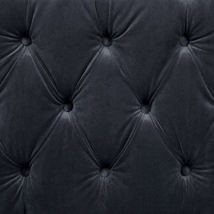 ACME 56460 Ansario Sofa, Charcoal Velvet