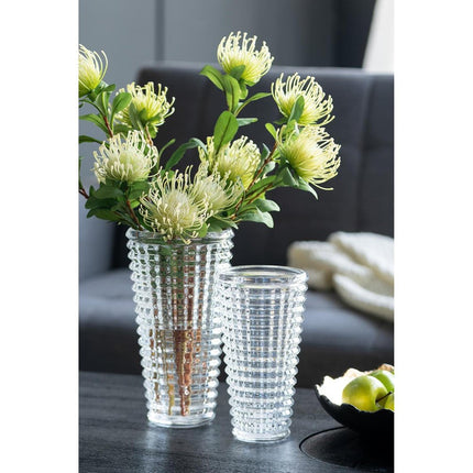 11" Clear Round Glass Table Vase HomeRoots