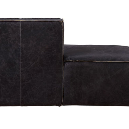 ACME 56588 Birdie Modular - Chaise, Antique Slate Top Grain Leather