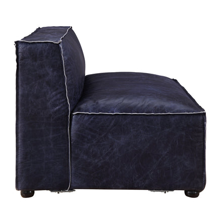 ACME 56596 Birdie Modular - Armless Love, Vintage Blue Top Grain Leather