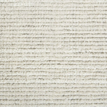 9' X 13' Tan and Ivory Wool Hand Knotted Area Rug HomeRoots