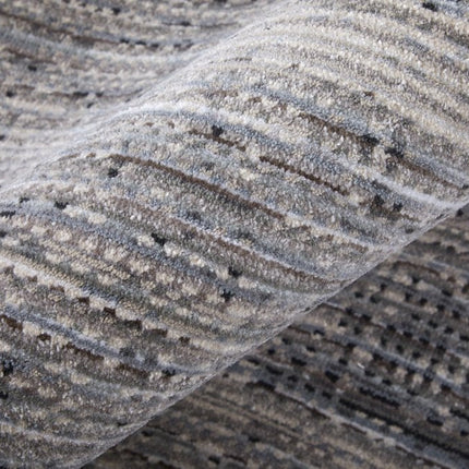 9' X 13' Gray Ivory And Taupe Area Rug HomeRoots