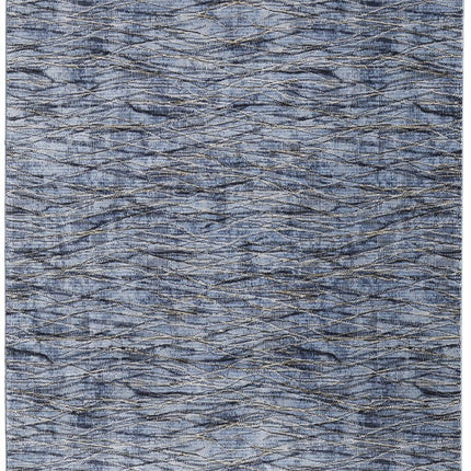 9' X 13' Gray Ivory and Tan Abstract Power Loom Area Rug HomeRoots