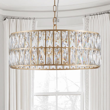 Gold Chandelier Metal Ceiling Light HomeRoots