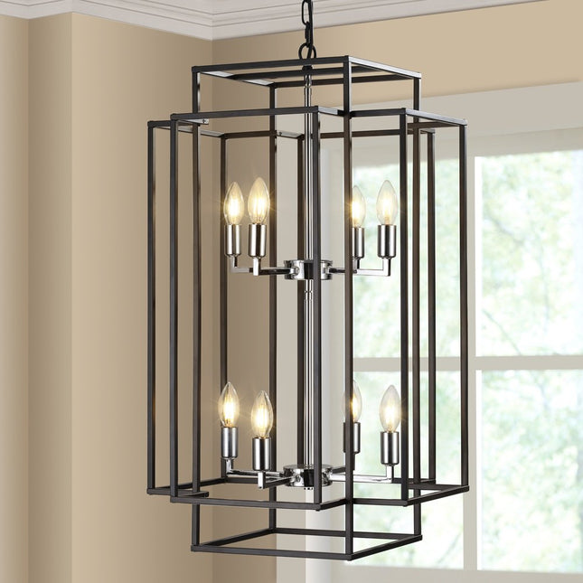 Amber Chandelier Metal Ceiling Light HomeRoots