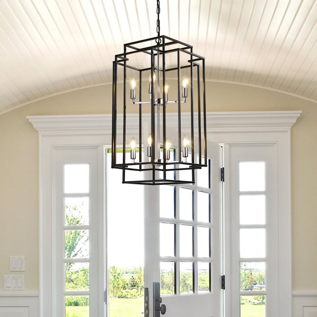 Amber Chandelier Metal Ceiling Light HomeRoots