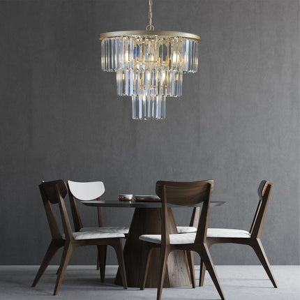 Gold Chandelier Metal Ceiling Light HomeRoots