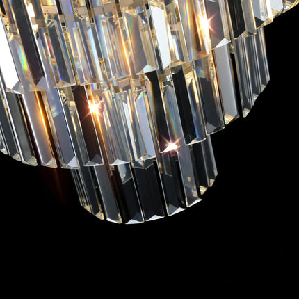 Gold Chandelier Metal Ceiling Light HomeRoots