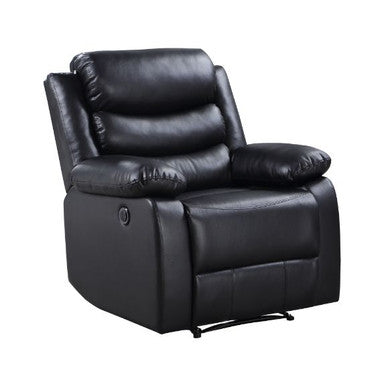 ACME 56910 Eilbra Power Recliner, Black PU ACME Furniture