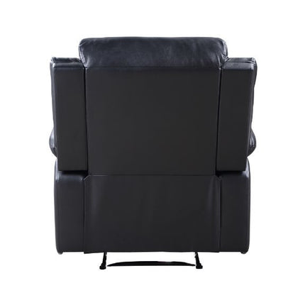 ACME 56910 Eilbra Power Recliner, Black PU