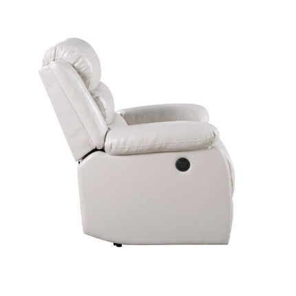 ACME 56911 Eilbra Power Recliner, Beige PU