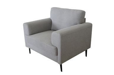 ACME 56927 Kyrene Chair, Light Gray Linen ACME Furniture