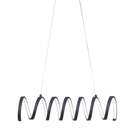 Black Metal LED Chandelier