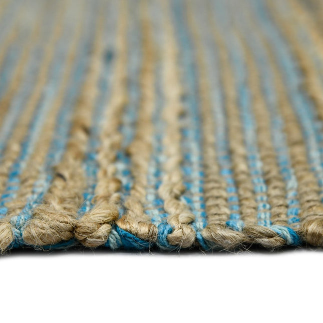 9' X 13' Blue And Ivory Wool Argyle Hand Hooked Area Rug HomeRoots