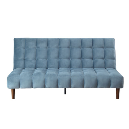 ACME 57202 Yolandi Teal Velvet Adjustable Sofa  1