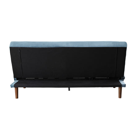 ACME 57202 Yolandi Teal Velvet Adjustable Sofa  3
