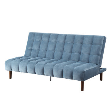 ACME 57202 Yolandi Teal Velvet Adjustable Sofa ACME Furniture