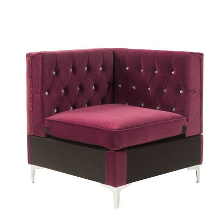 ACME 57334 Jaszira Modular - Wedge, Burgundy Velvet