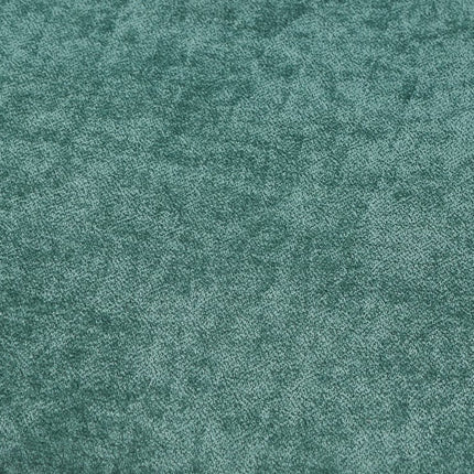 Set of Two Green and Brown Fabric Open Back Dining Side Chairs
