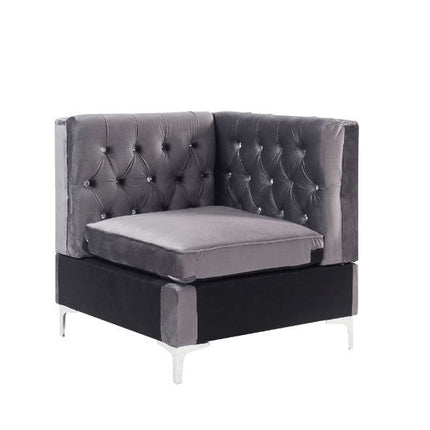 ACME 57374 Jaszira Modular - Wedge, Gray Velvet