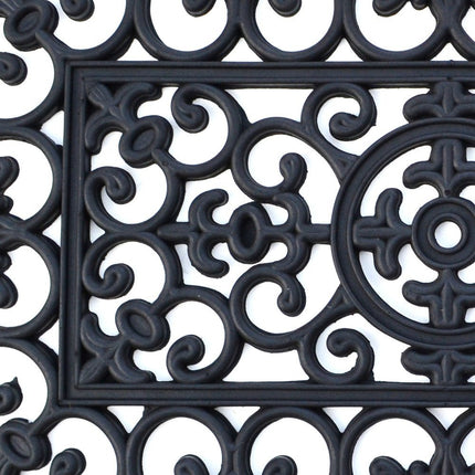 24" X 36" Black Rubber Outdoor Door Mat