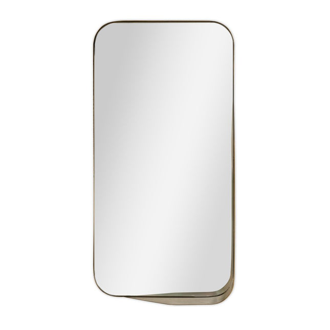 28" Bronze Metal Accent Mirror HomeRoots