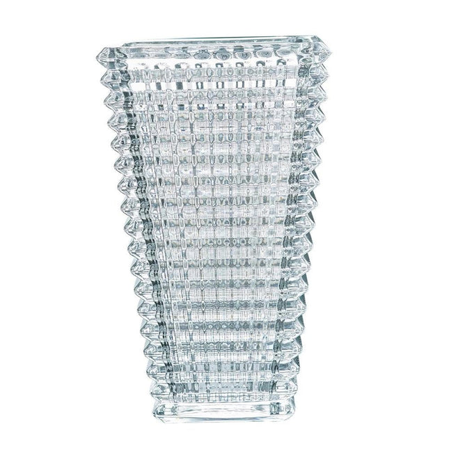 11" Clear Geometric Glass Table Vase HomeRoots