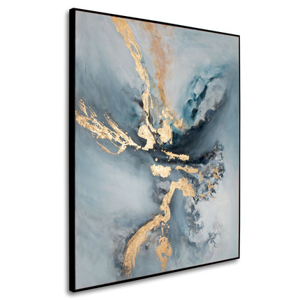 Temptress Hand Painted Black Floater Frame Wall Art HomeRoots