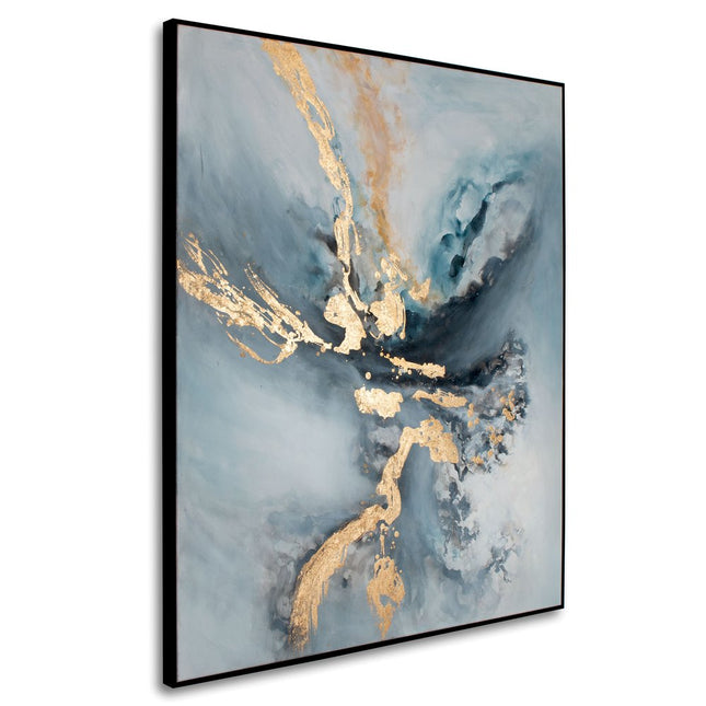 Temptress Hand Painted Black Floater Frame Wall Art HomeRoots