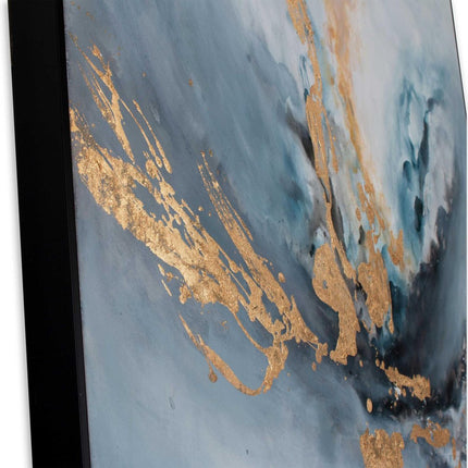 Temptress Hand Painted Black Floater Frame Wall Art HomeRoots