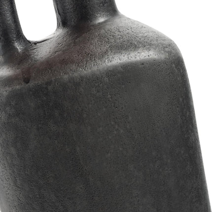 11" Gray Aluminum Jug Table Vase